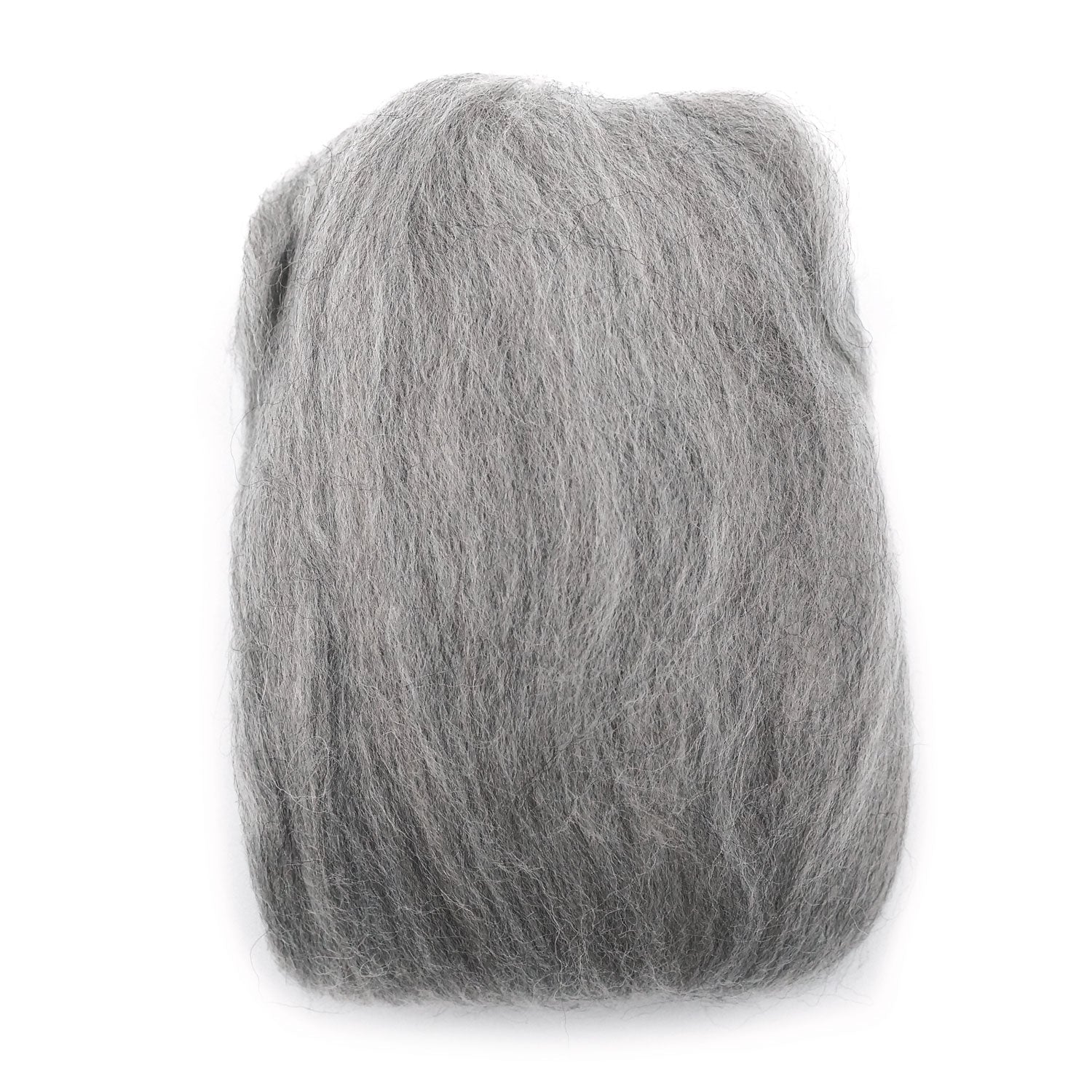 Natural Wool Roving (Ash)