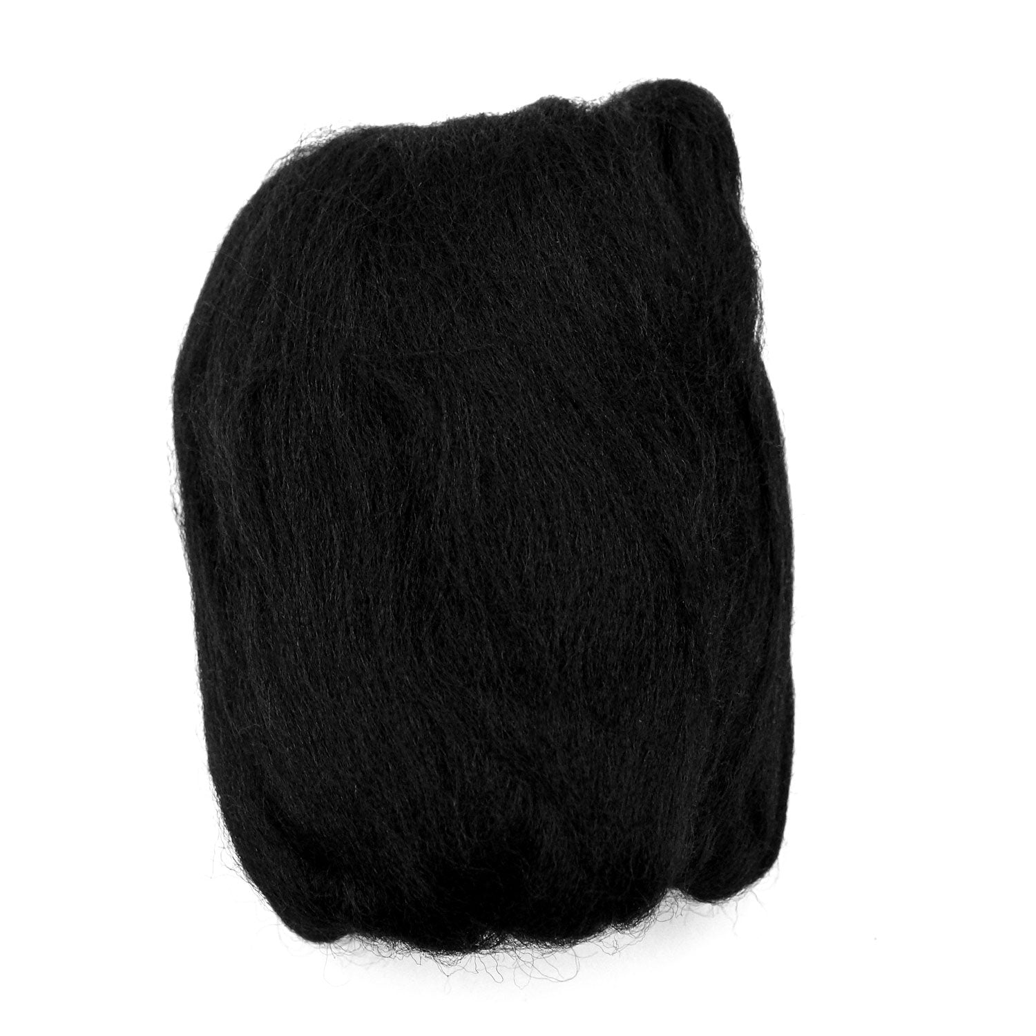 Natural Wool Roving (Black)