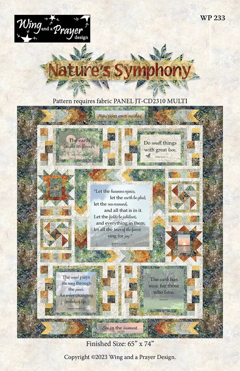 Nature's Symphony - Linda's Electric Quilters