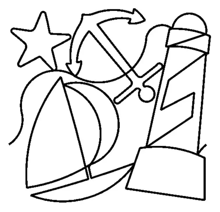 Nautical E2E - Linda's Electric Quilters