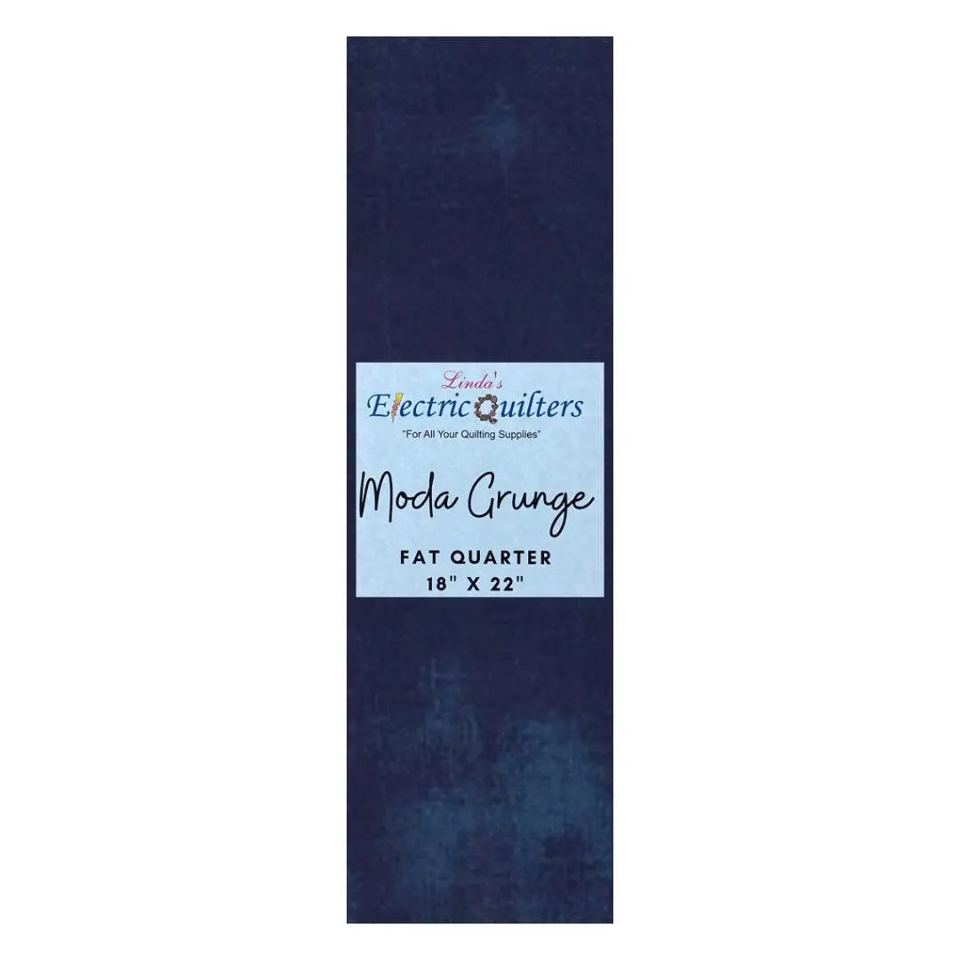 Navy 225 Moda Grunge Fat Quarter Fabric