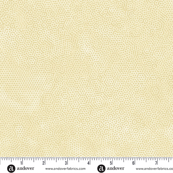 Neutral Sand Dimples Cotton Wideback Fabric