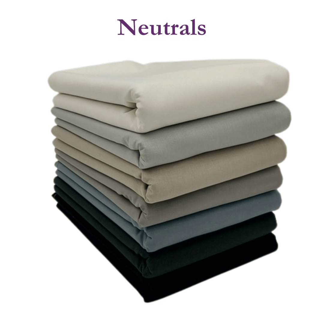 Supreme Solids - One Yard Bundle - 7 pack (Neutrals)