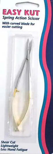 New Easy Kut Spring Action Scissor With Foam Grips Checker Distributor