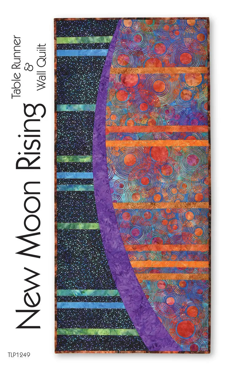 New Moon Rising Table Runner & Wall Quilt - Linda's Electric Quilters