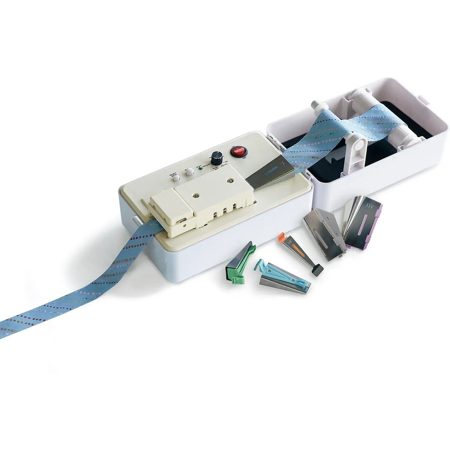 New Simplicity Bias Tape Maker with Six Tips - Linda's Electric Quilters