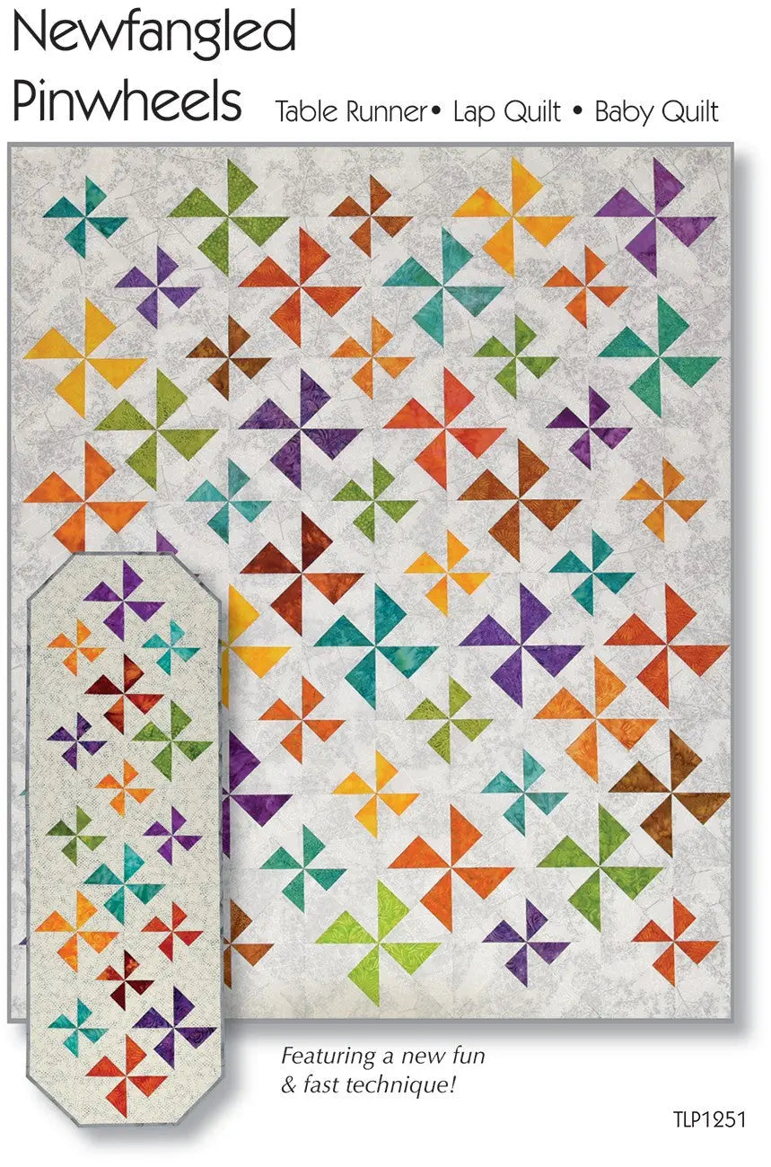 Newfangled Pinwheels - Linda's Electric Quilters