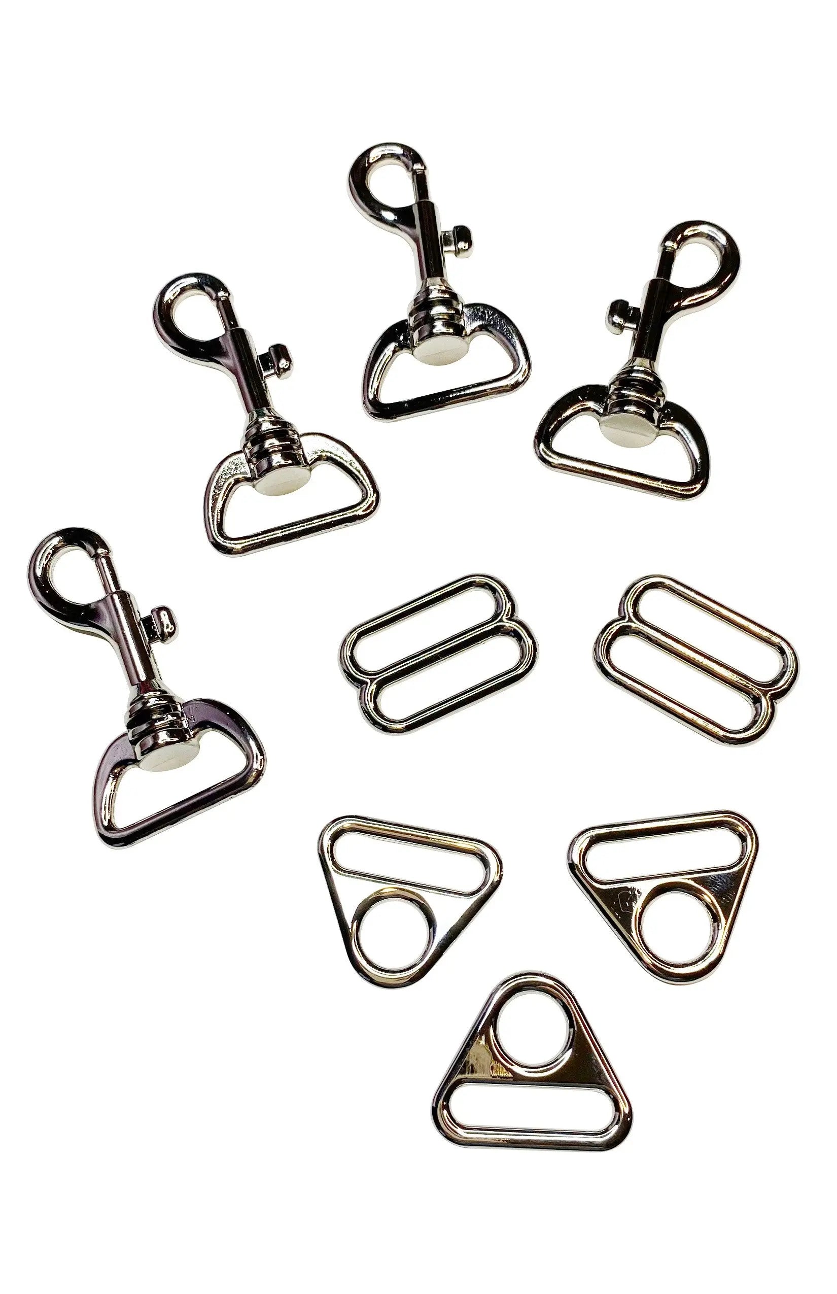 Nickel Parker Pack Hardware Kit - Linda's Electric Quilters