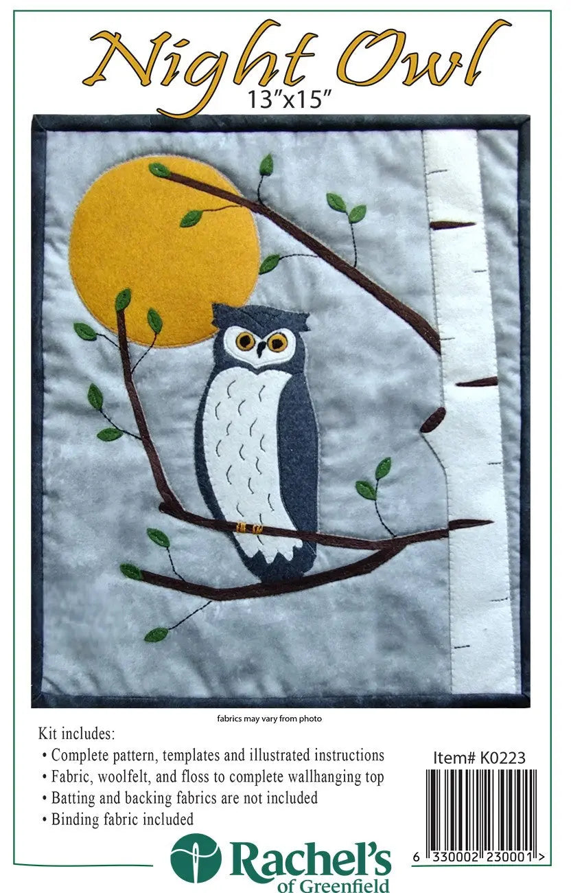Night Owl Kit - Linda's Electric Quilters