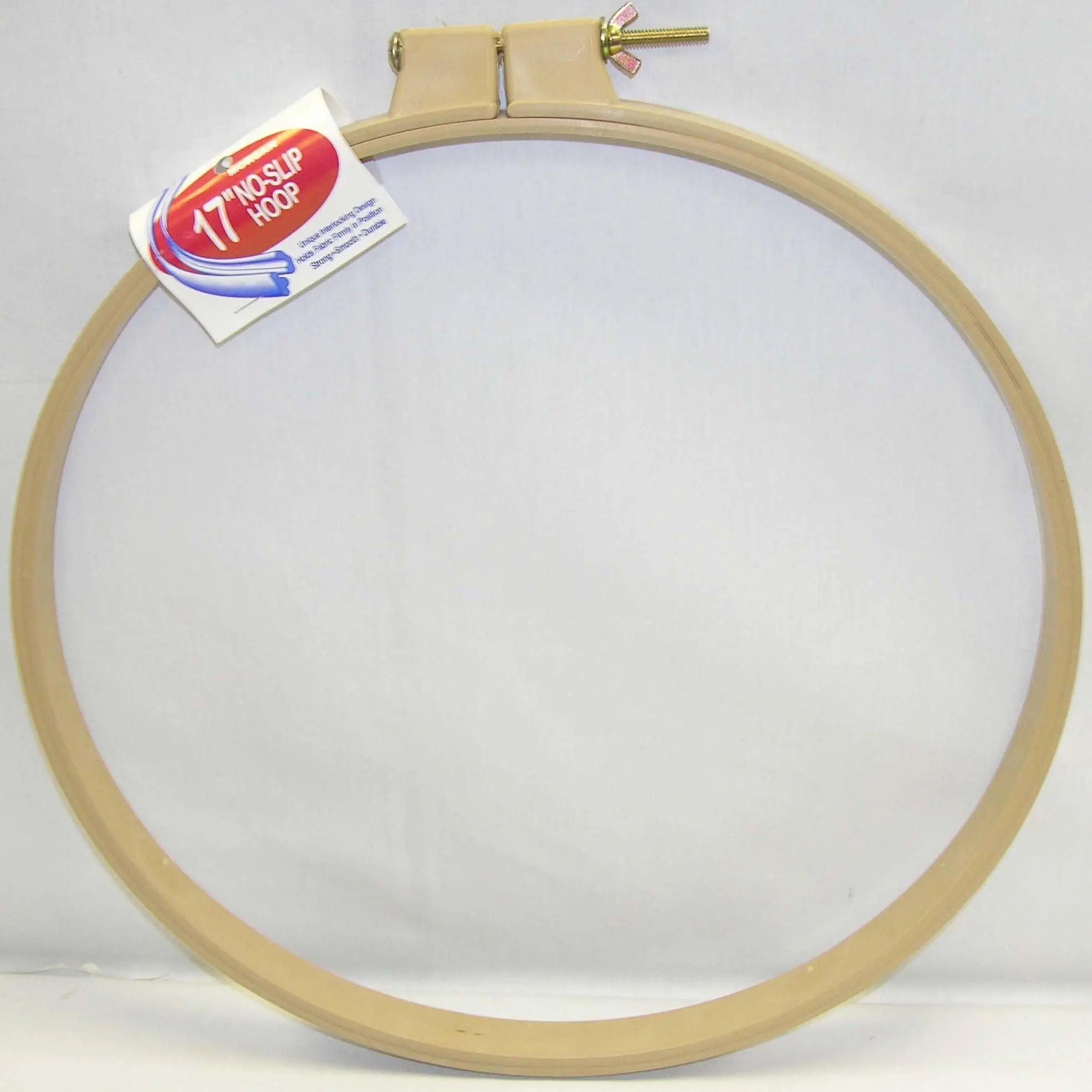 No Slip Hoop 17in Beige - Linda's Electric Quilters