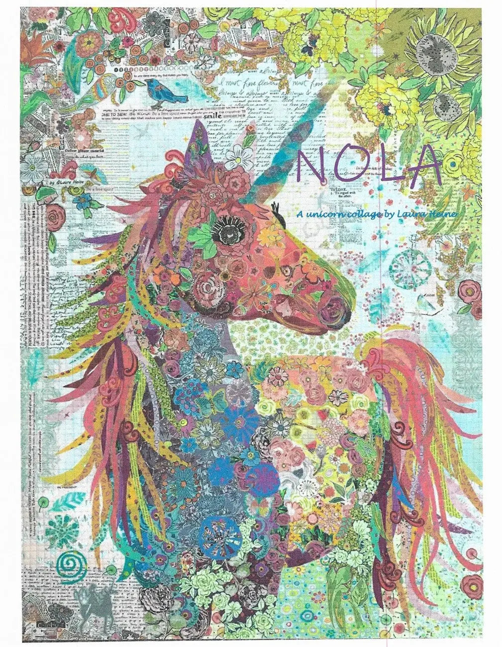 Nola A Unicorn - Linda's Electric Quilters