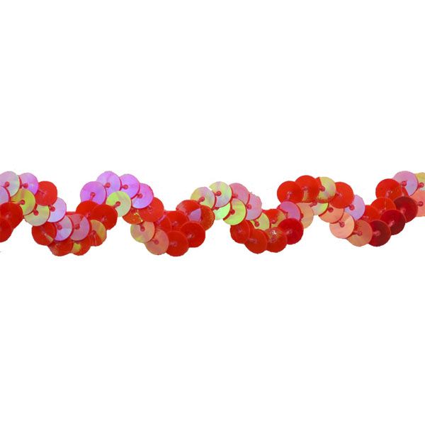 Non-Stretch Sequin Trim - 1/2" Width (25 Yard Roll) - BQ-304-142 Hot Pink