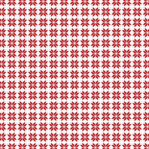 Nordic Cabin - Sweater Weather - Red 44" / 45" Fabric Per Yard The Fabric Company