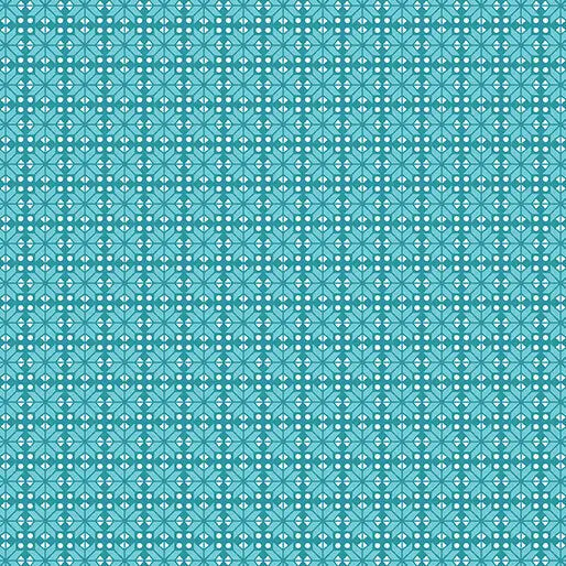 Nordic Cabin - Sweater Weather - Teal 44" / 45" Fabric Per Yard The Fabric Company