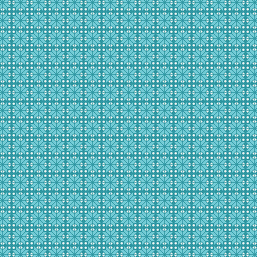 Nordic Cabin - Sweater Weather - Teal 44" / 45" Fabric Per Yard