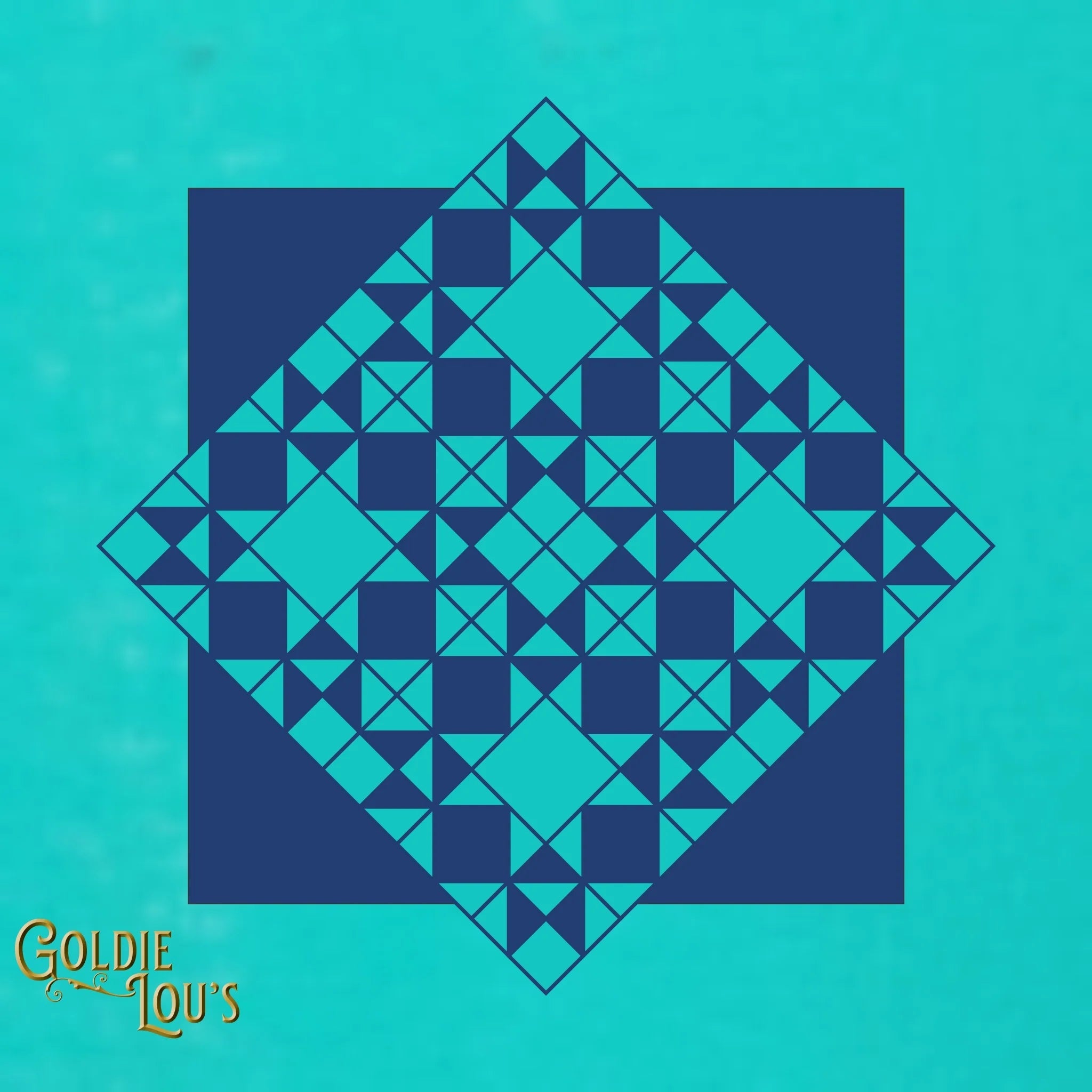 Not So Simple Quilt Block Long Sleeve Shirt
