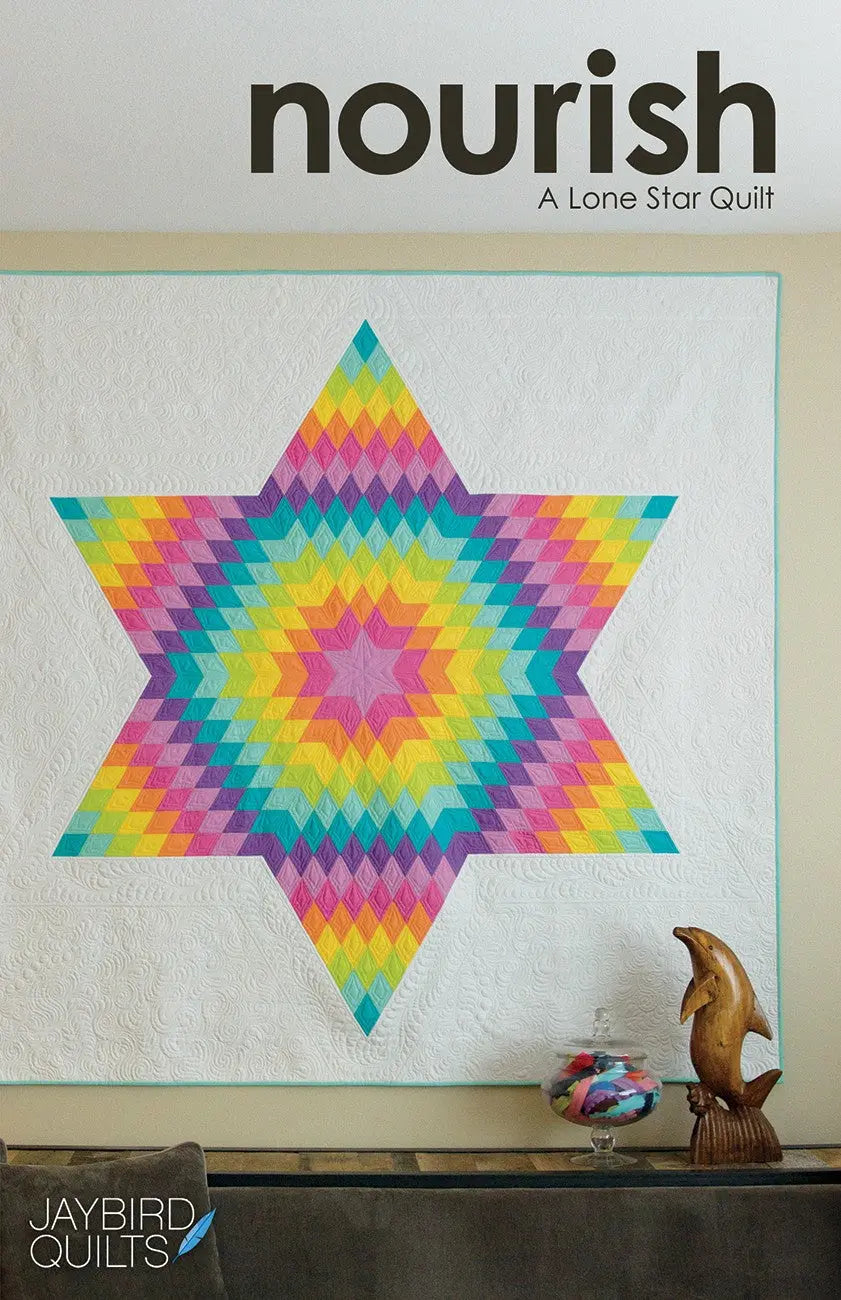Nourish A Lone Star Quilt - Linda's Electric Quilters