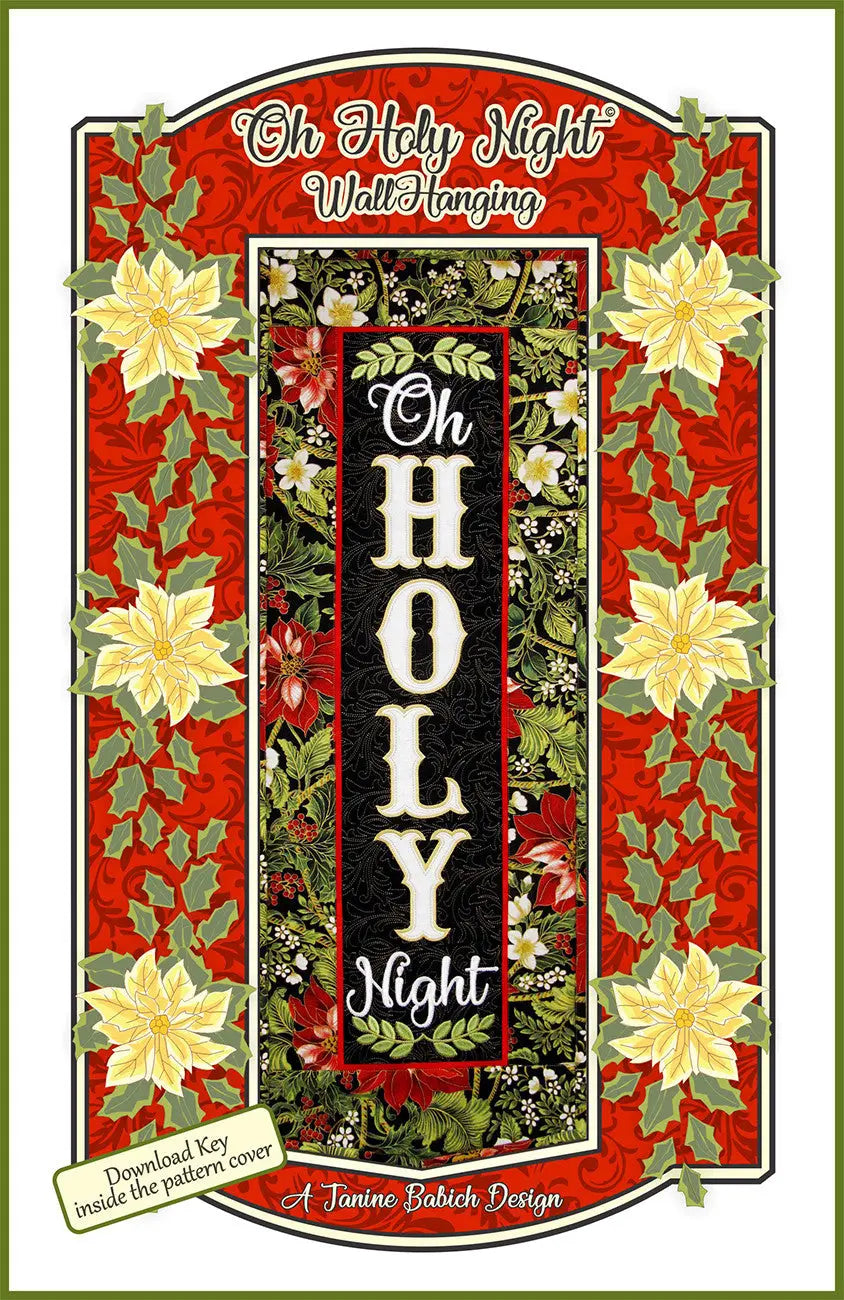 Oh Holy Night Wall Hanging - Linda's Electric Quilters