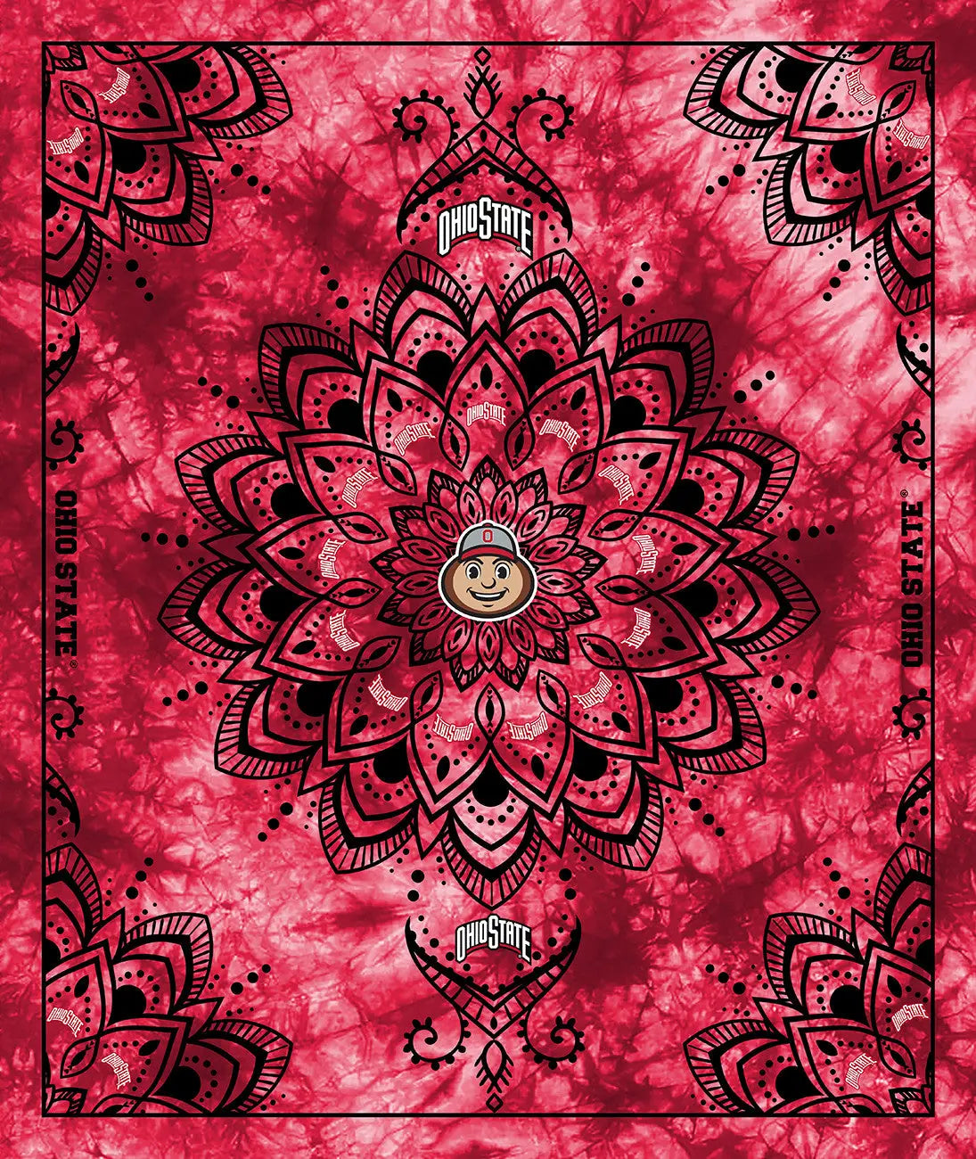 Ohio State Collegiate Tapestry-48in x 56in