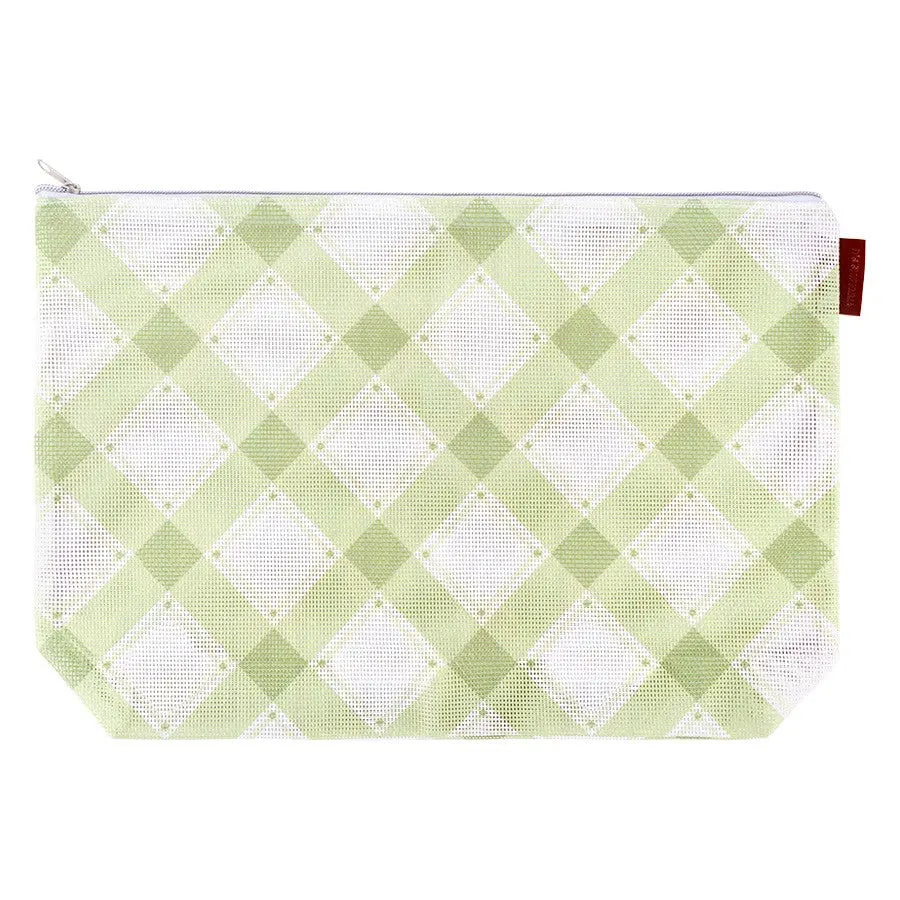 Olive Mad for Plaid Project Bag - Linda's Electric Quilters