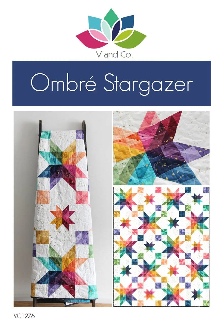 Ombre Stargazer - Linda's Electric Quilters