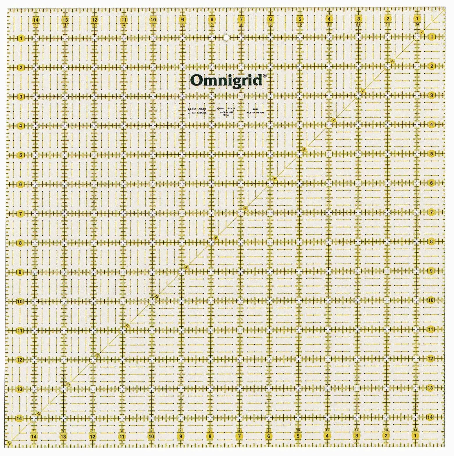 Omnigrid Ruler 15in x 15in