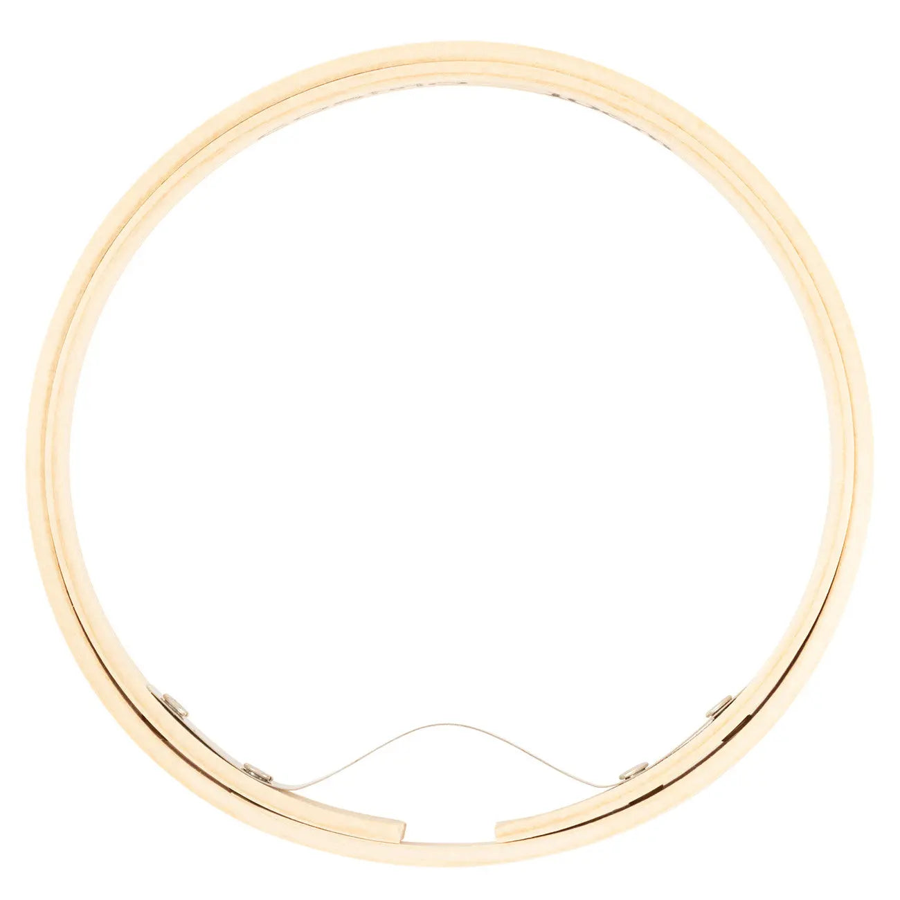 One Touch Wood Embroidery Round Hoop 4in - Linda's Electric Quilters