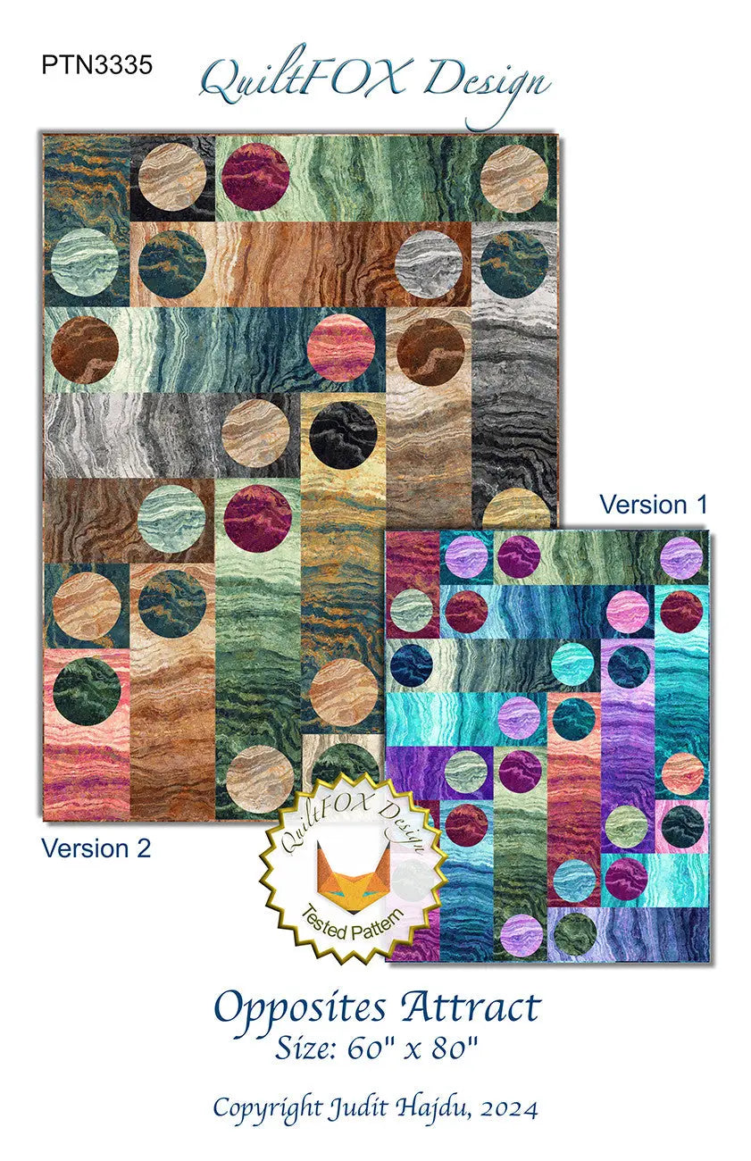 Opposites Attract - Linda's Electric Quilters