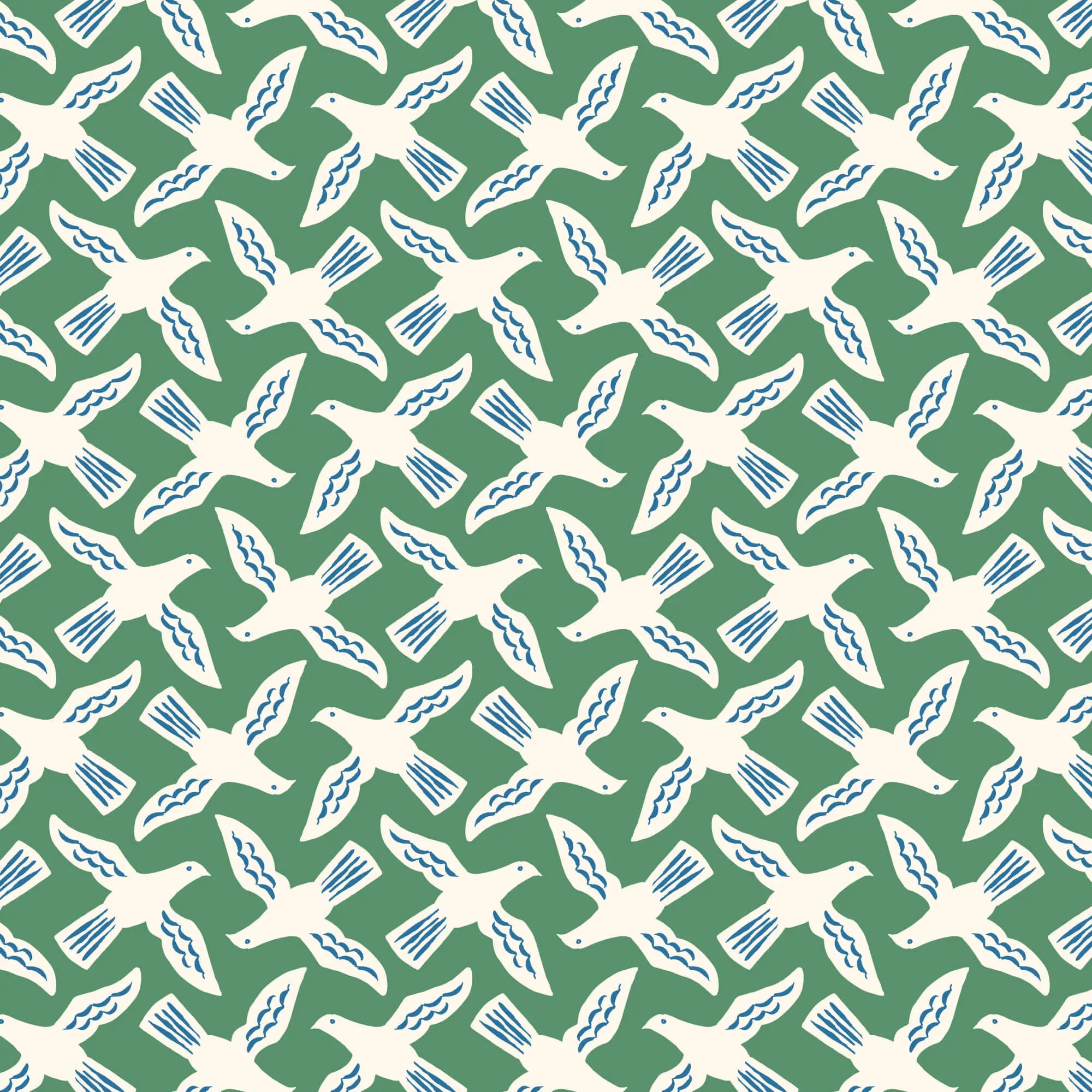Orchard Deco - Flock - Green 44" / 45" Fabric Per Yard The Fabric Company