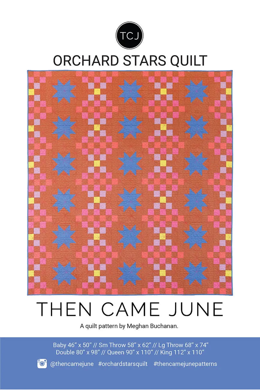 Orchard Stars Quilt Pattern - Linda's Electric Quilters