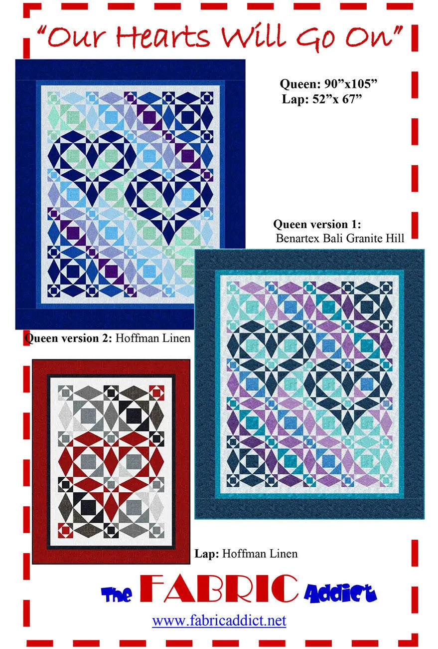 Our Hearts Will Go On - Linda's Electric Quilters