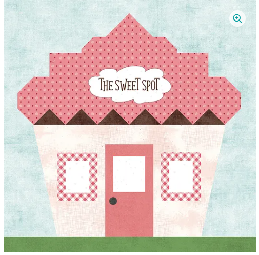 Our Town The Sweet Spot June block of the month quilt kit by Riley Blake