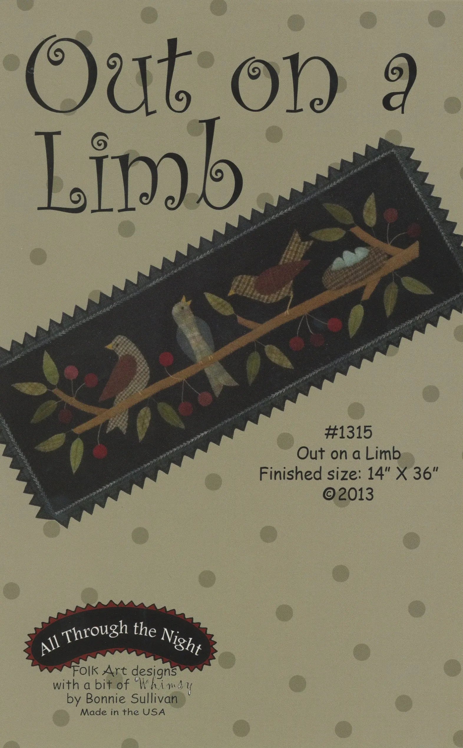 Out On A Limb - Linda's Electric Quilters