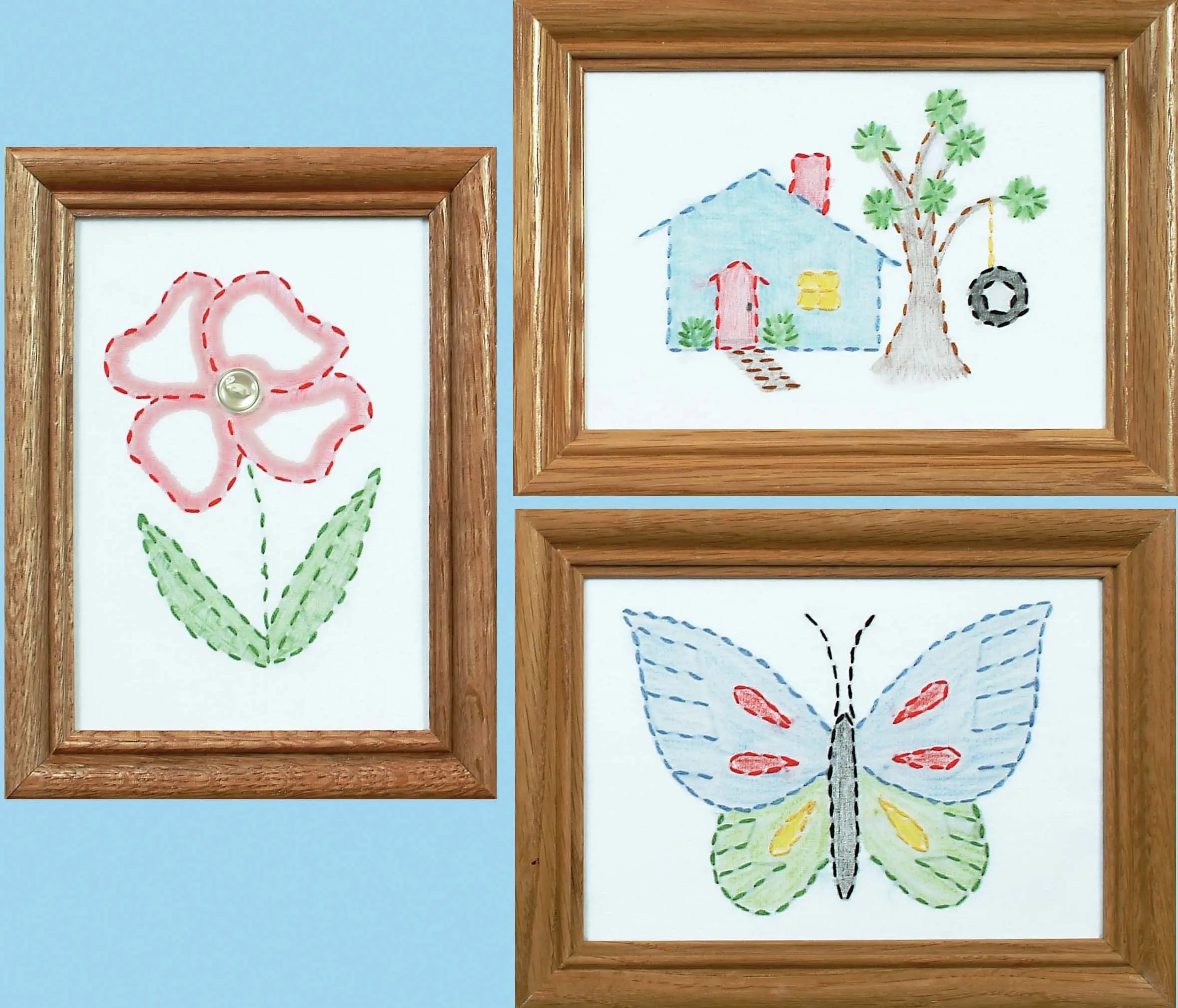 Outside Fun Beginner Embroidery Kits - Linda's Electric Quilters