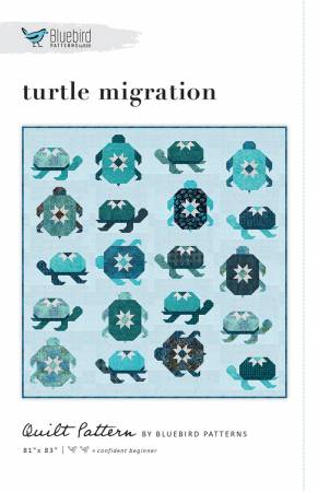 Riley Blake Bluebird Patterns Turtle Migration quilt pattern