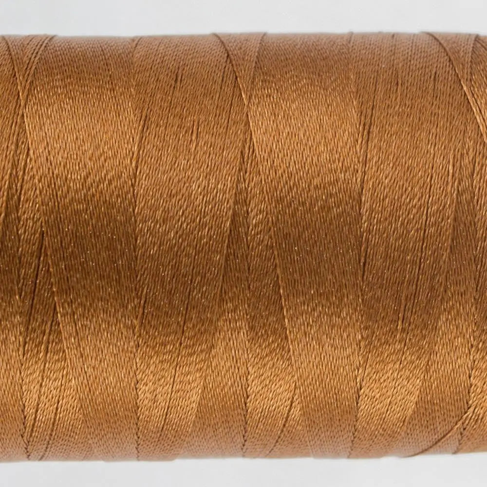 P4348 - Polyfast™ 40wt Trilobal Polyester Golden Rust Thread WonderFil USA