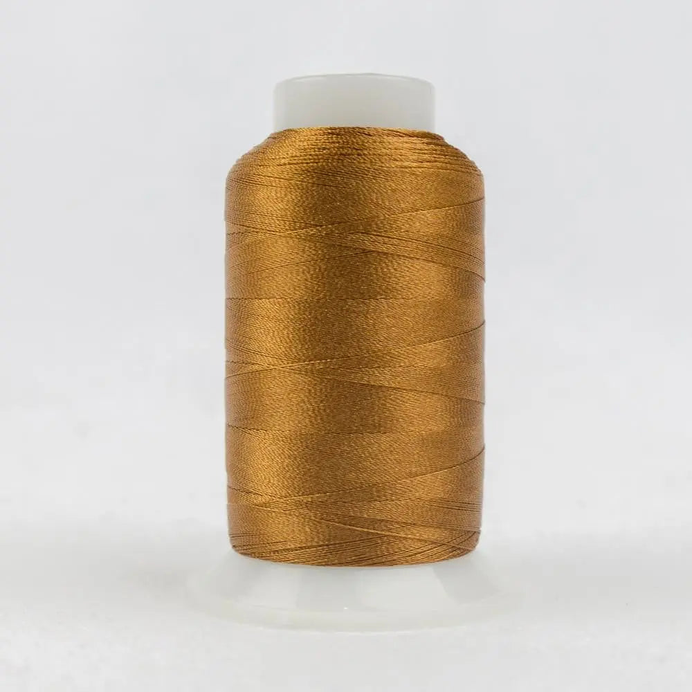 P4351 - Polyfast™ 40wt Trilobal Polyester Burnished Gold Thread WonderFil USA
