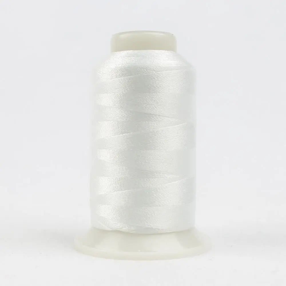 P6580 - Polyfast™ 40wt Trilobal Polyester White Thread WonderFil USA