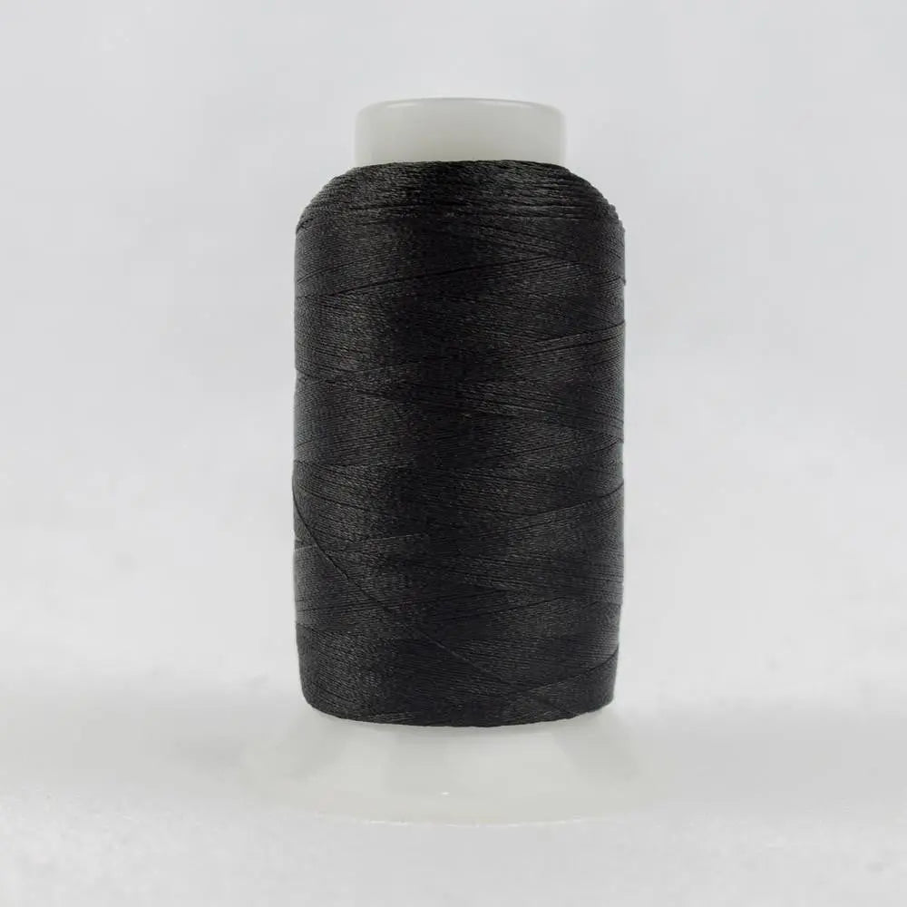P6581 - Polyfast™ 40wt Trilobal Polyester Black Thread WonderFil USA