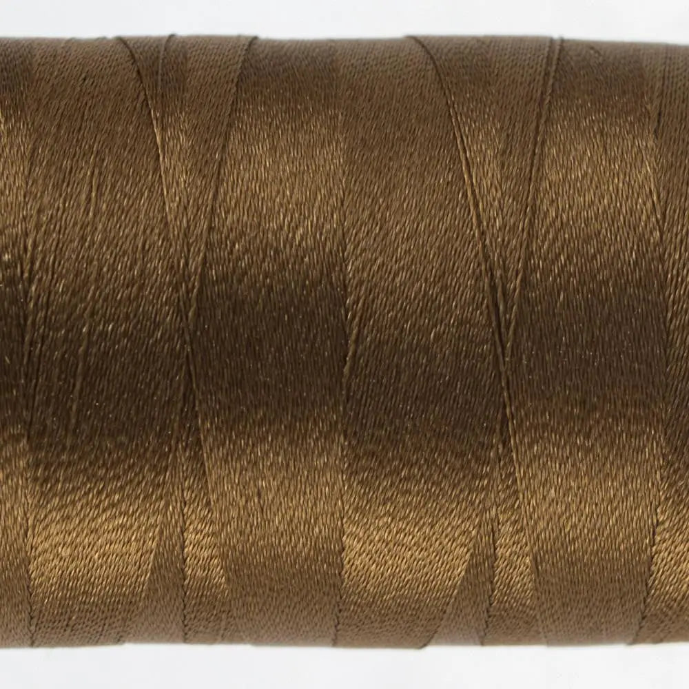 P9324 - Polyfast™ 40wt Trilobal Polyester Amber Brown Thread WonderFil USA