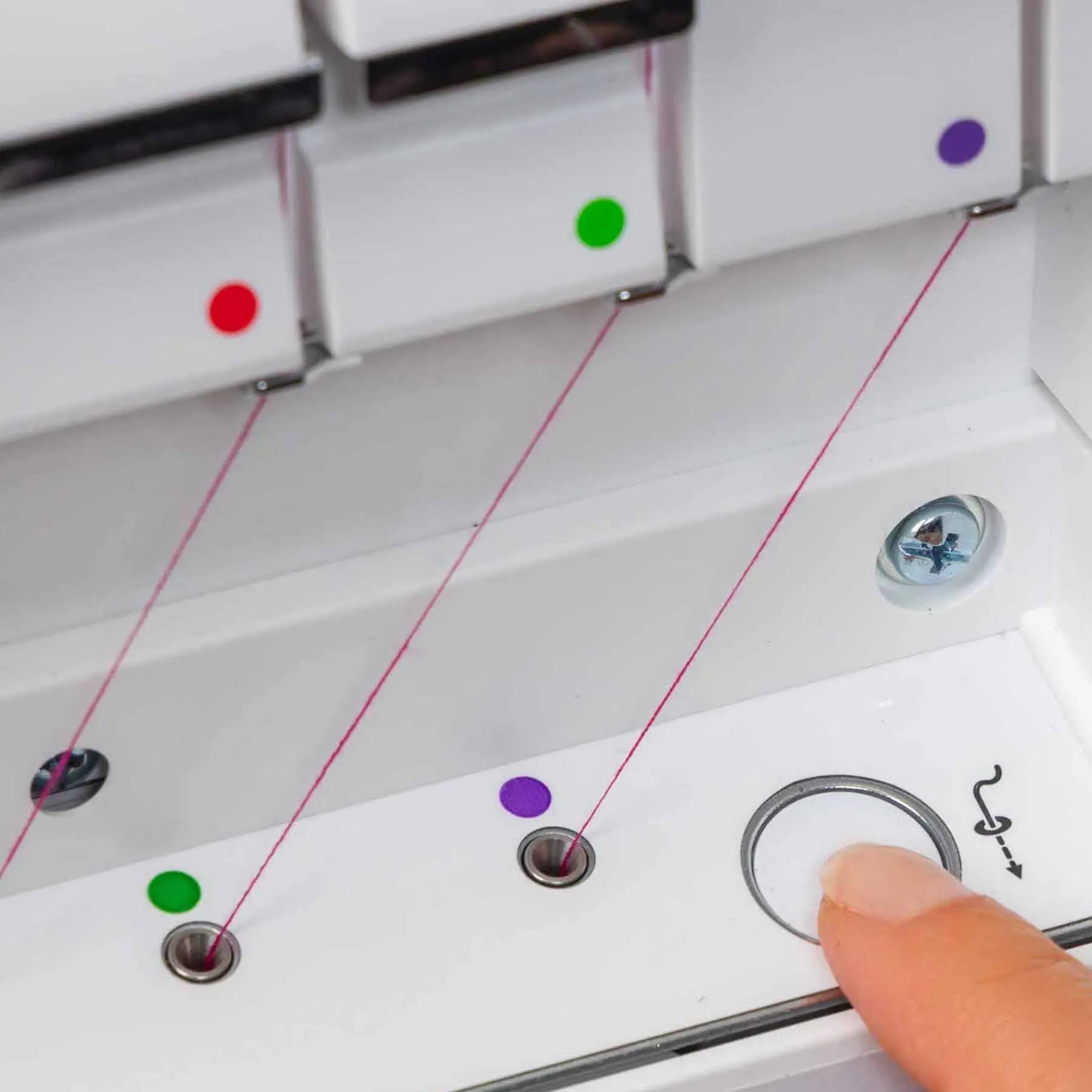 PFAFF® admire™ air 7000 Purple Coverlock Machine Singer