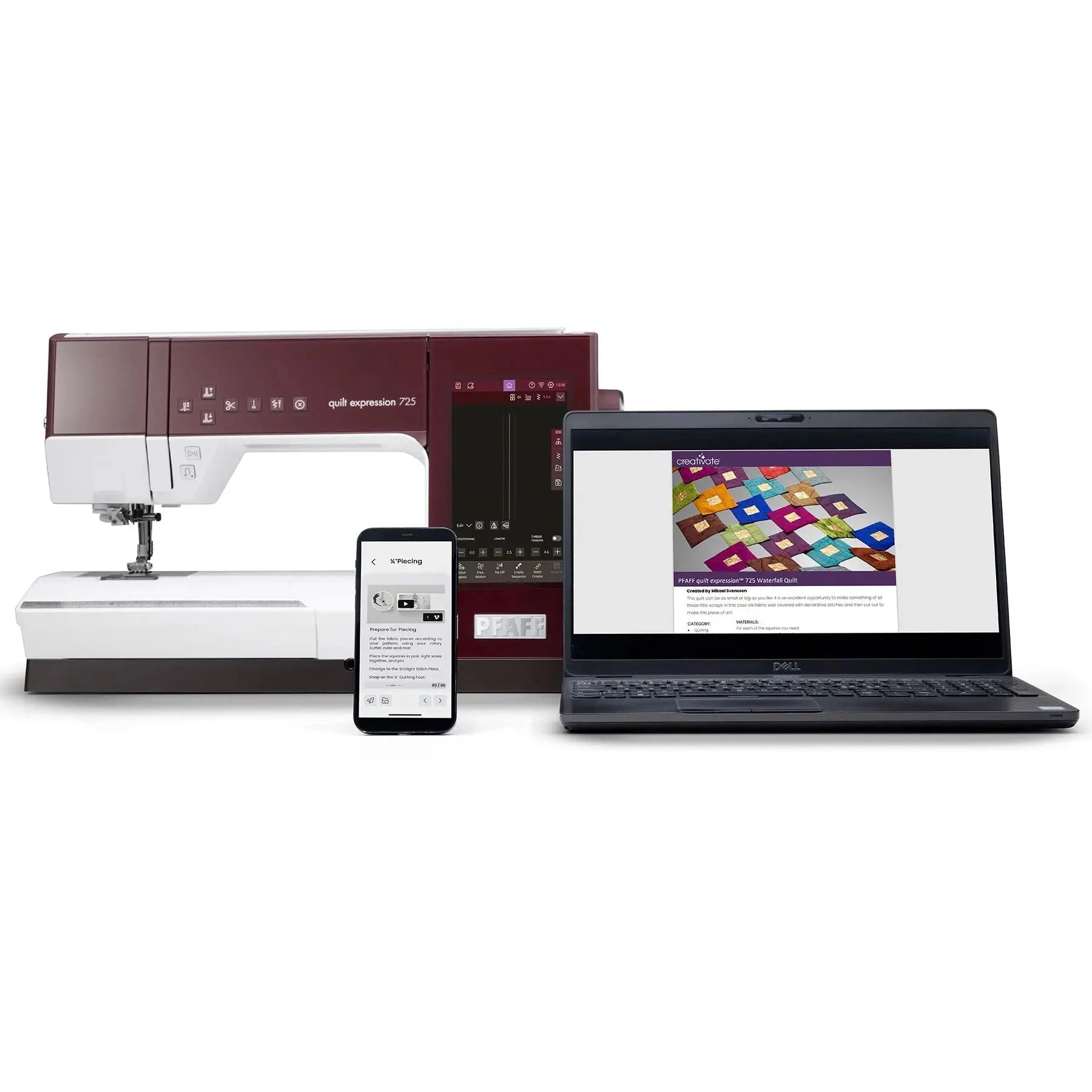 PFAFF® quilt expression™ 725 Sewing Machine Singer