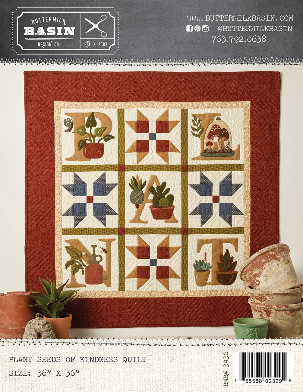 PLANT Seeds Of Kindness Quilt - Linda's Electric Quilters