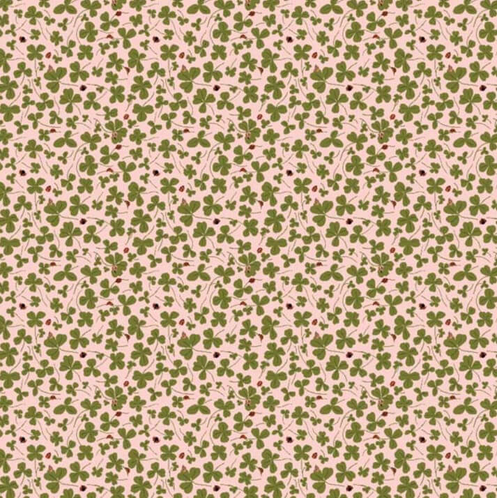 Promise Me - Lucky Me - Pink 44" / 45" Fabric Per Yard