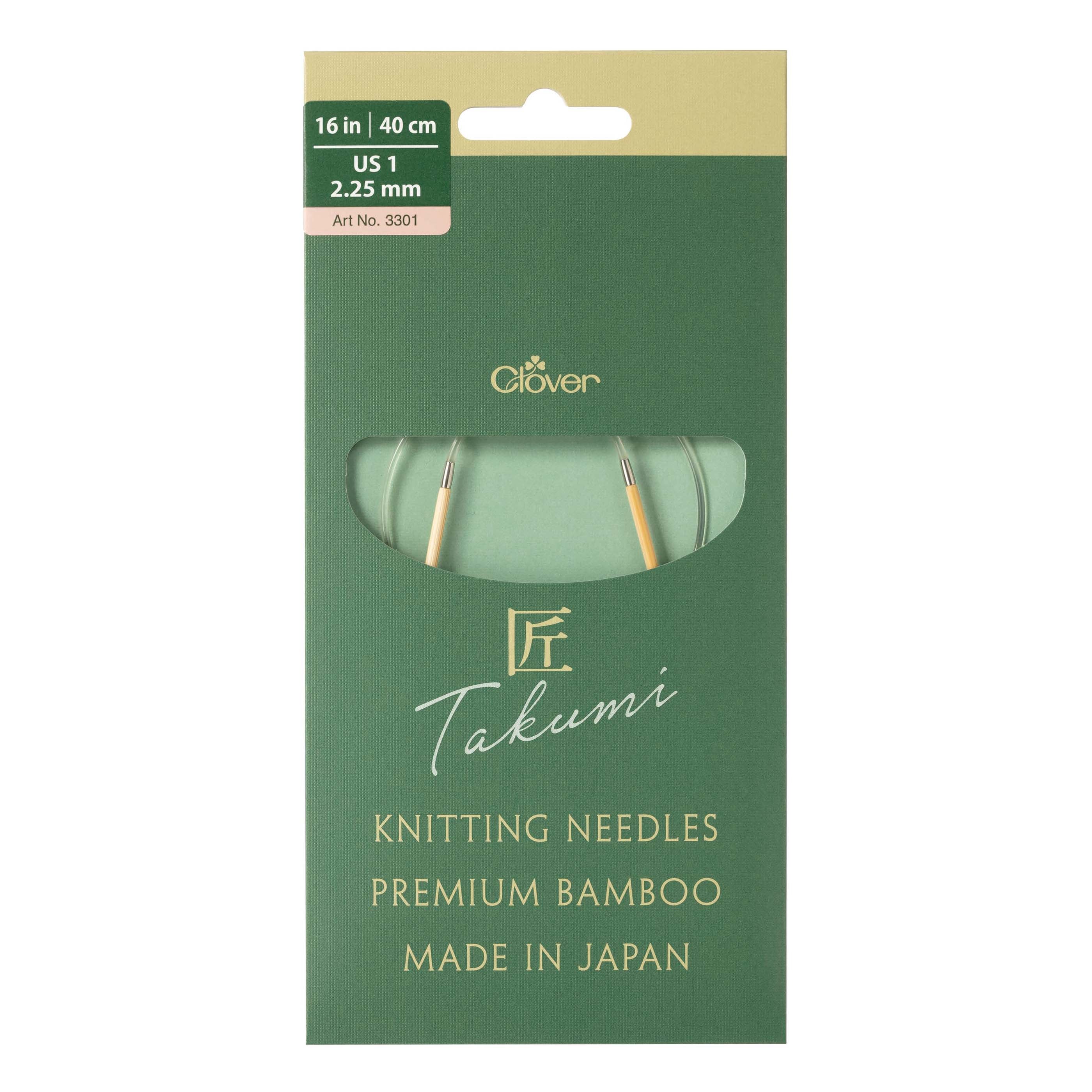 PRO "Takumi" Circular Knitting Needle 16in. No. 1 (2.25mm)