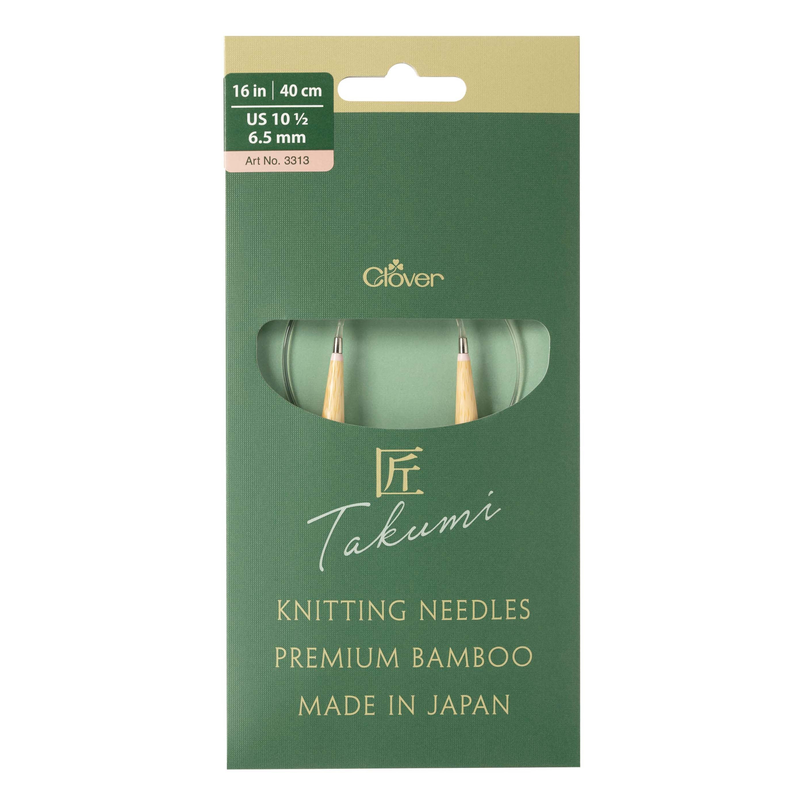 PRO "Takumi" Circular Knitting Needle 16in. No. 10.5 (6.5mm)
