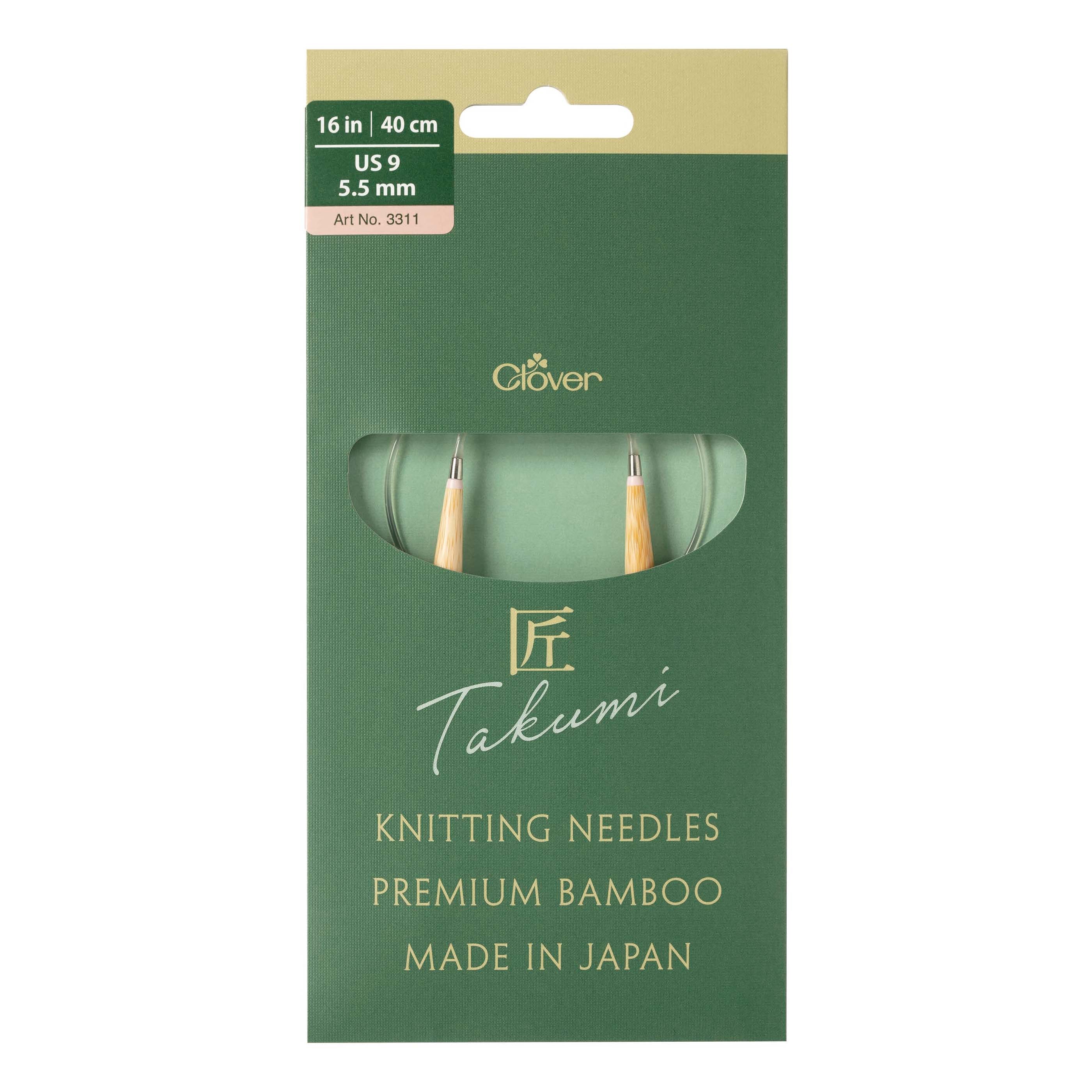 PRO "Takumi" Circular Knitting Needle 16in. No. 9 (5.5mm)