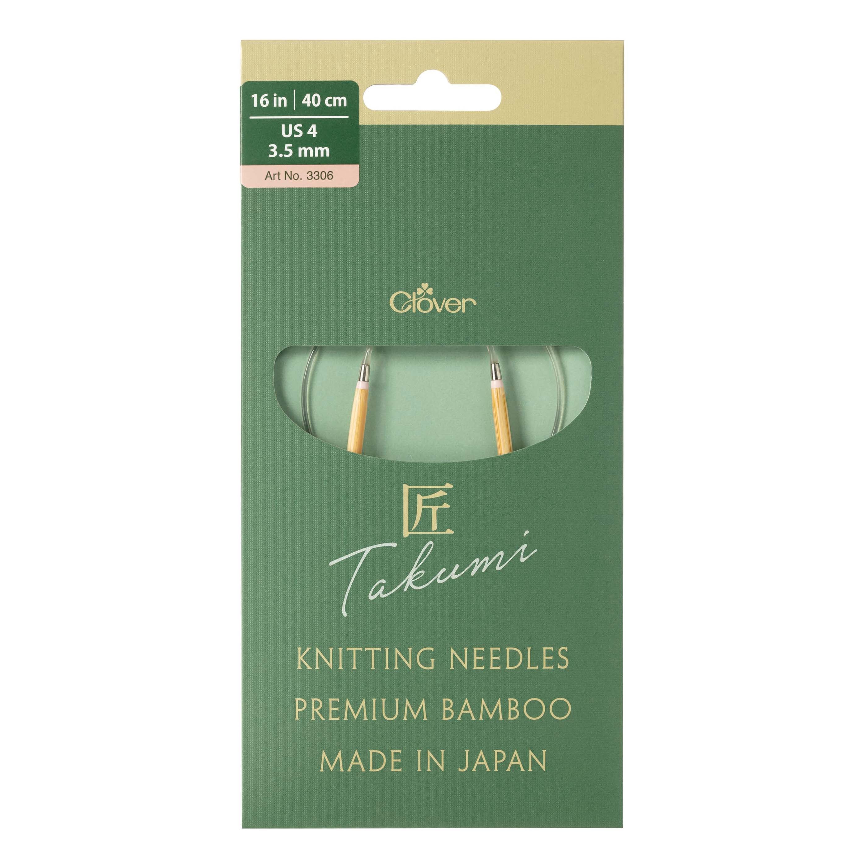 PRO "Takumi" Circular Knitting Needle 16in. No.4 (3.5mm)