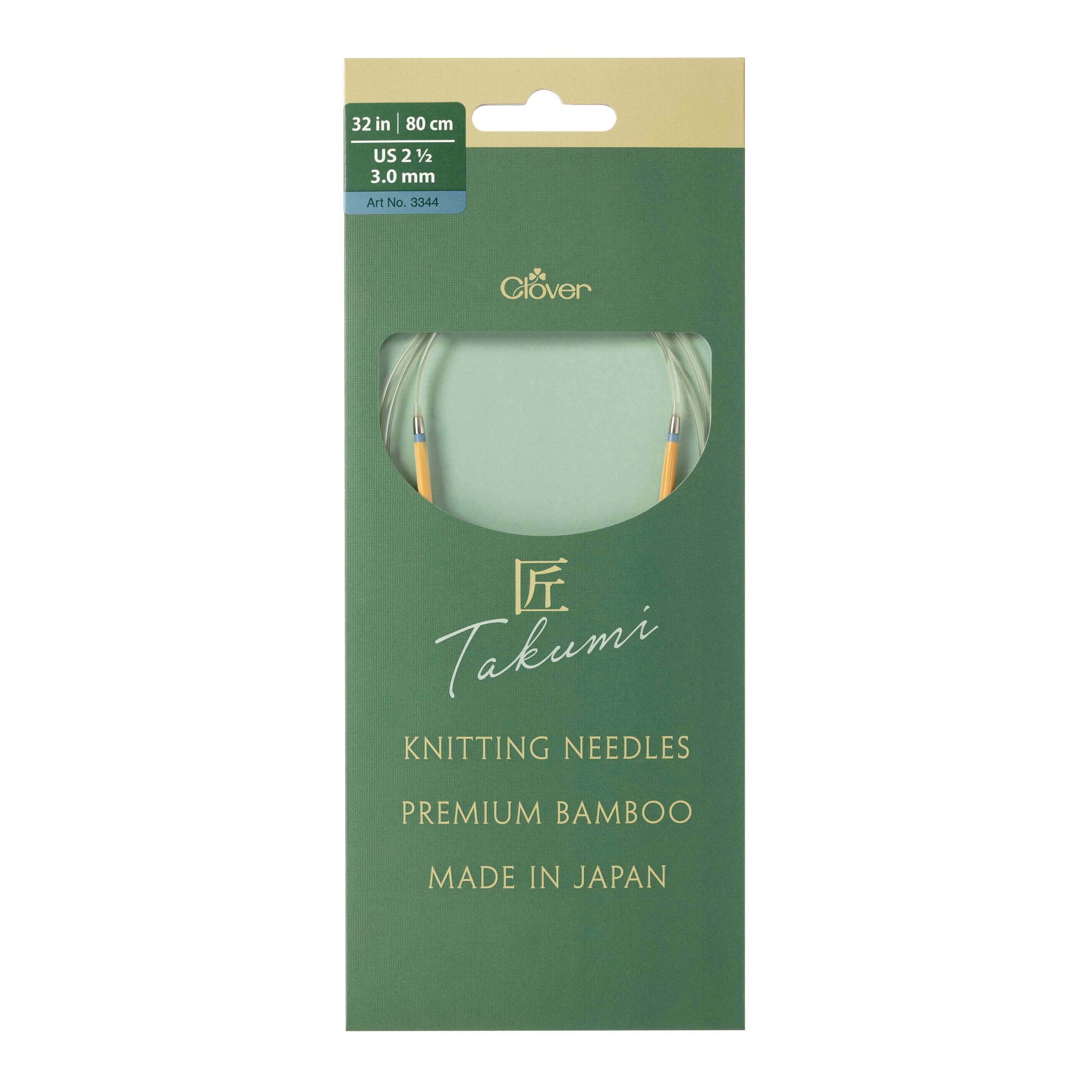 PRO "Takumi" Circular Knitting Needle 32in. No. 2.5 (3.0mm)