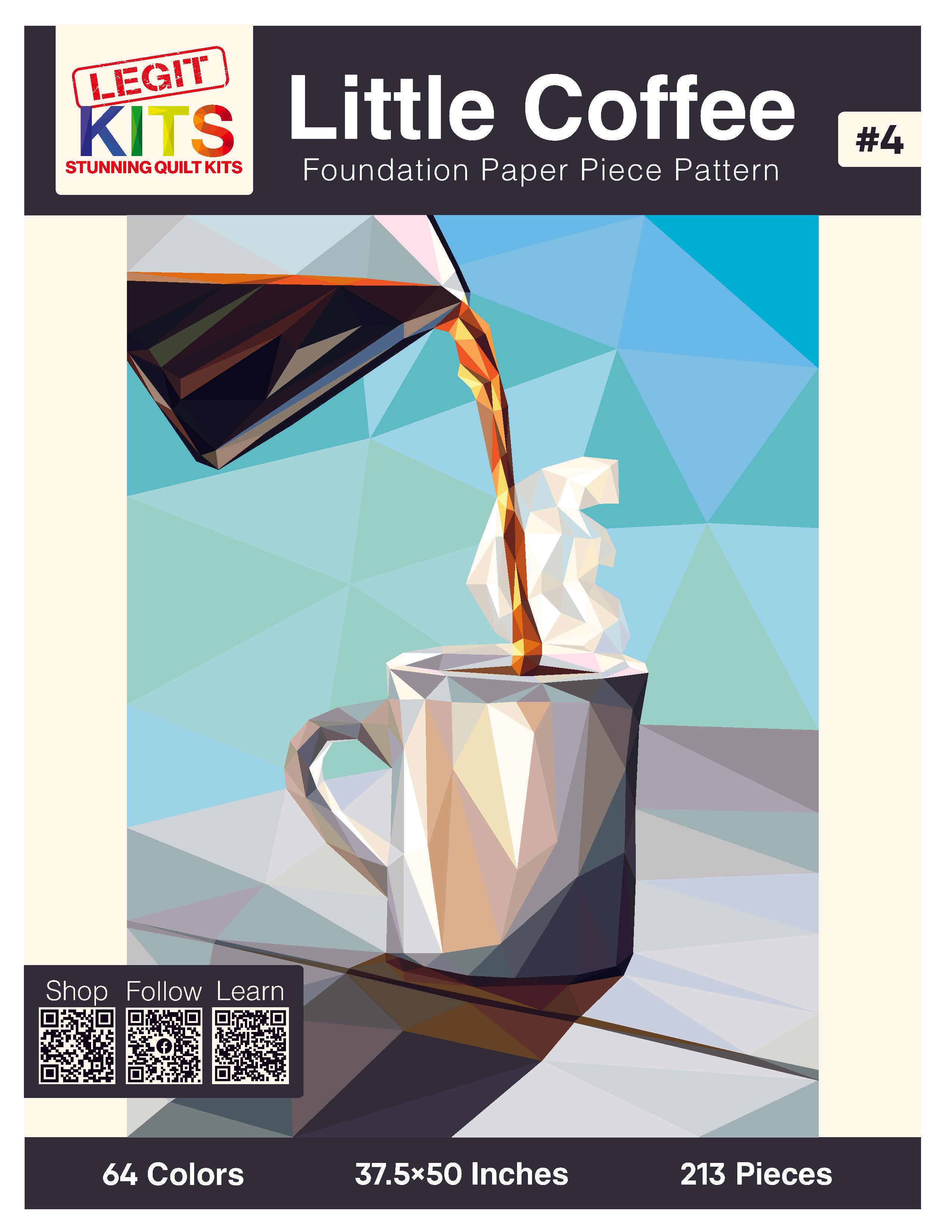 Little Coffee Quilt Kit